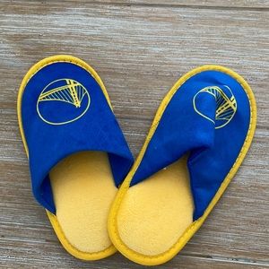 Kids Golden State Warriors slippers